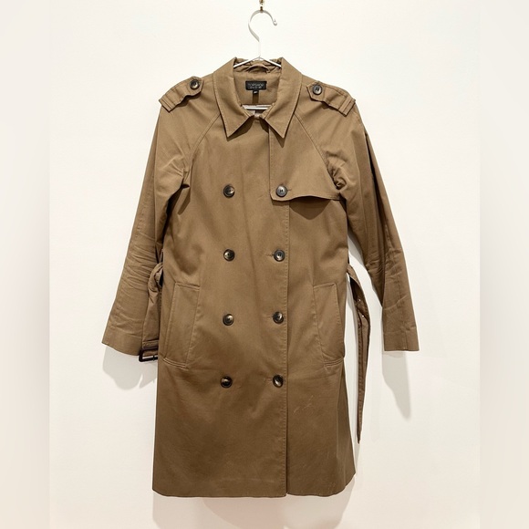 Topshop Classic Trench Coat - Picture 2 of 6